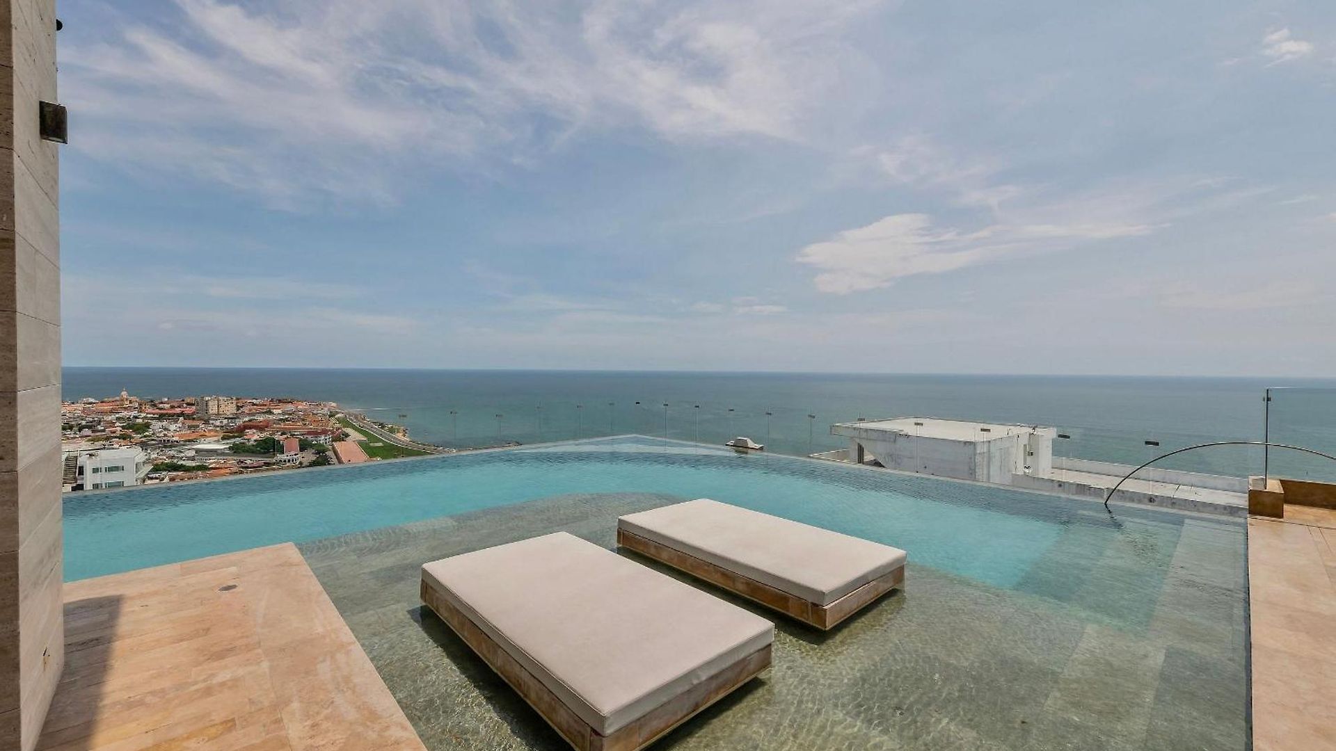 Stunning Sea View And Historic Center 20th Fl/ 2br Cartagena