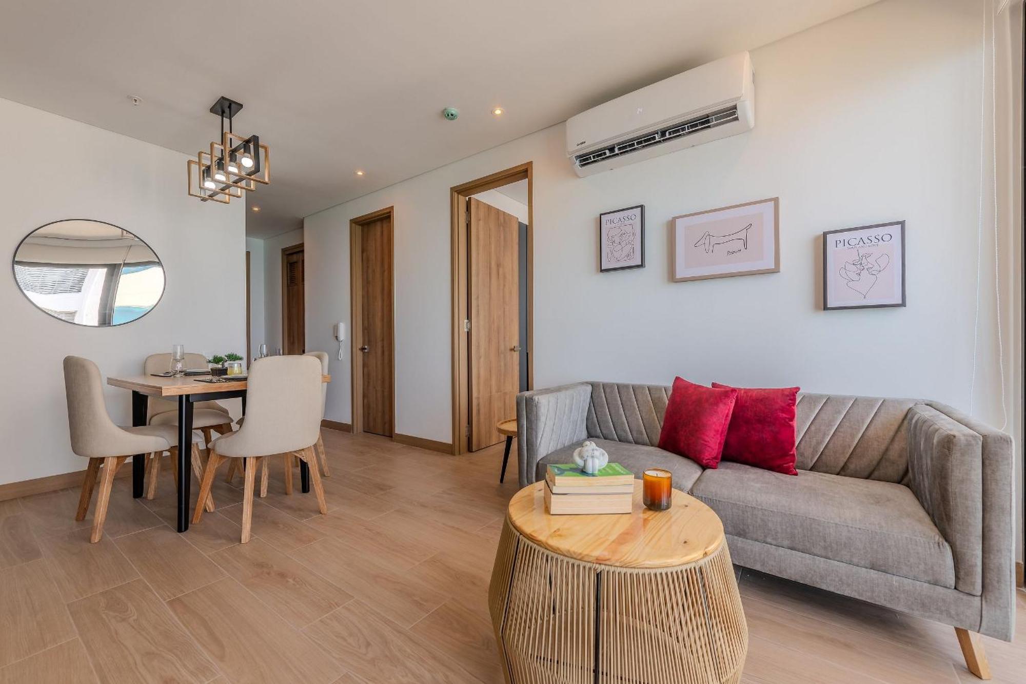 Stunning Sea View And Historic Center 20th Fl/ 2br Apartamento Cartagena