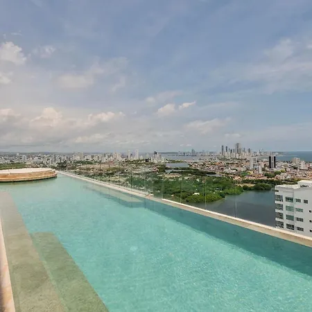 Stunning Sea View And Historic Center 20th Fl/ 2br * Cartagena